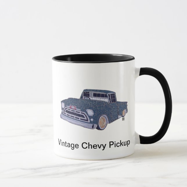 Tasse Collecte vintage de Chevy (Droite)