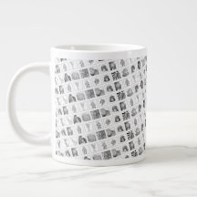 Tasse Collection Animaux au Crayon