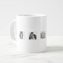 Tasse Collection Animaux au Crayon - Singes