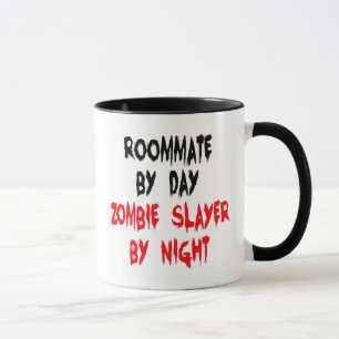 Tasse Colocataire Zombie Slayer