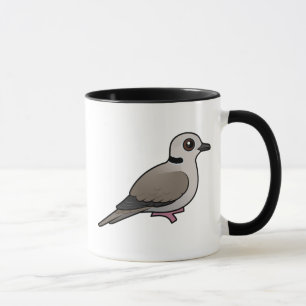 Tasse Colombe colletée par Eurasien de Birdorable