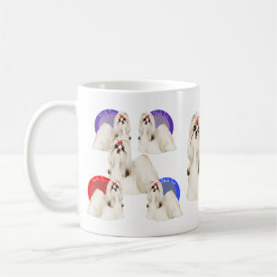 Tasse colorée de Shih Tzu