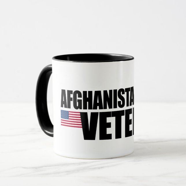 Tasse Combattant de l'Afghanistan (Devant gauche)