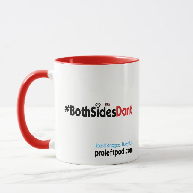 Tasse combinée - #BothSidesDont (Gauche)