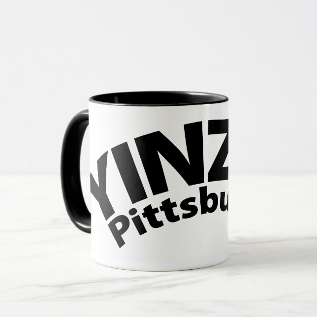TASSE COMBINÉE DE YINZER PITTSBURGH (Devant gauche)