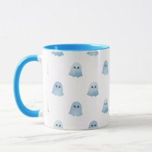 Tasse Combo Fantôme Boo Aquarelle Pastel