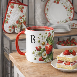 Tasse Combo Monogramme Fraise Fruit