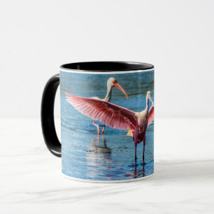 Tasse Combo Roseate Spoonbill Noir 330 ml