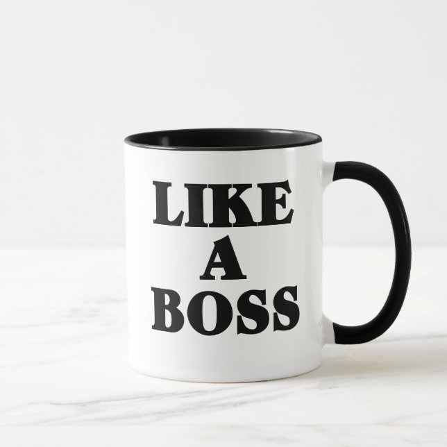 Tasse Comme une BOSS (Droite)