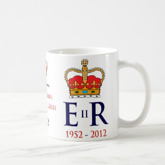 Tasse commémorative de jubilé de diamant