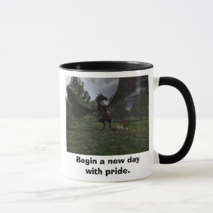 Tasse Commencez un nouveau jour avec fierté