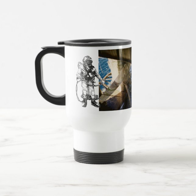 Tasse commerciale de voyage de plongée (Gauche)