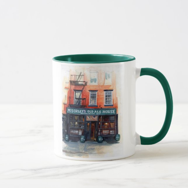 Tasse comportant barres les plus fines de New York (Droite)