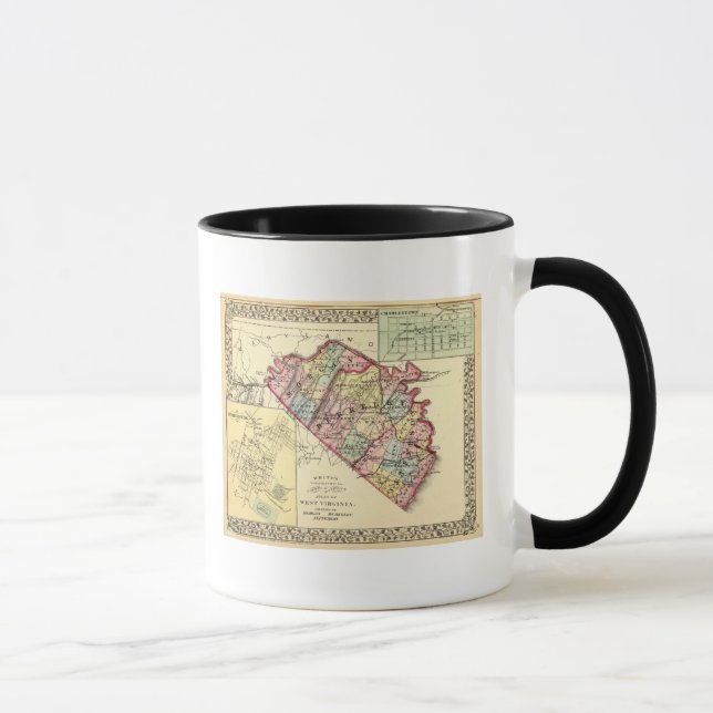Tasse Comtés de Morgan, Berkeley et Jefferson (Droite)