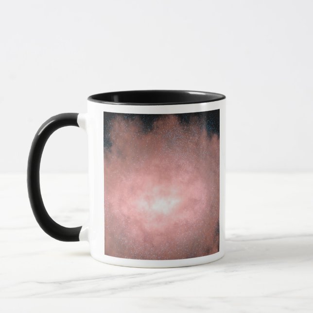 Tasse Concept de ce qu'une galaxie poussiéreuse et brill (Gauche)