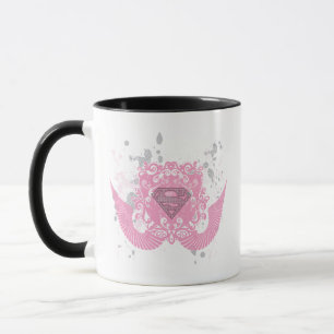 Tasse Conception à ailes par rose de Supergirl