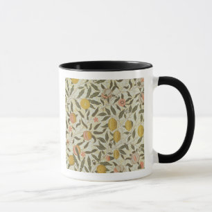 Tasse Conception de papier peint de fruit ou de grenade