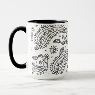 Tasse Conception inspirée de Paisley