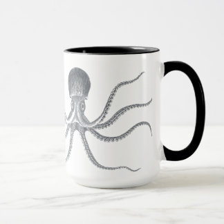 Tasse Conception nautique de poulpe géant