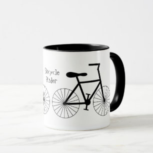 Tasse Conception personnalisée de bicyclette