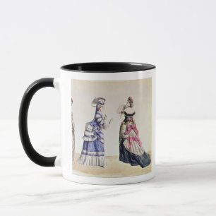 Tasse Conceptions de mode pour des femmes des 1860's