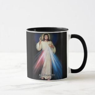 TASSE CONFIANCE DIVINE DE JÉSUS I DE PITIÉ DANS VOUS