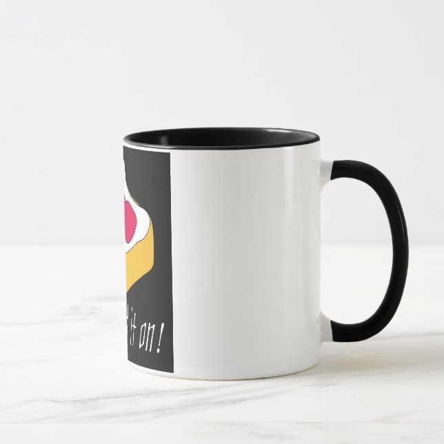 Tasse CONFITURE : Écartez-la dessus ! (Droite)