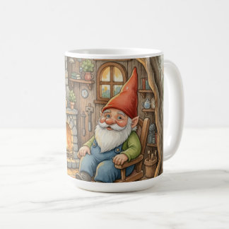 tasse confortable de gnome de Noël, hérisson encha