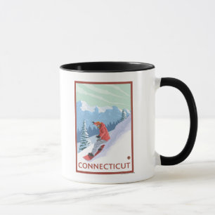 Tasse Connecticut Snowboarder