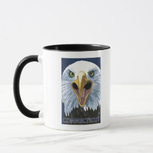Tasse ConnecticutEagle vers le haut
