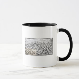 Tasse Conquête de Jérusalem par Charlemagne