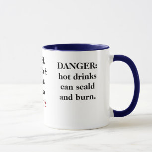 Tasse Conseil drôle LIBRE de santé et sécurité - bou