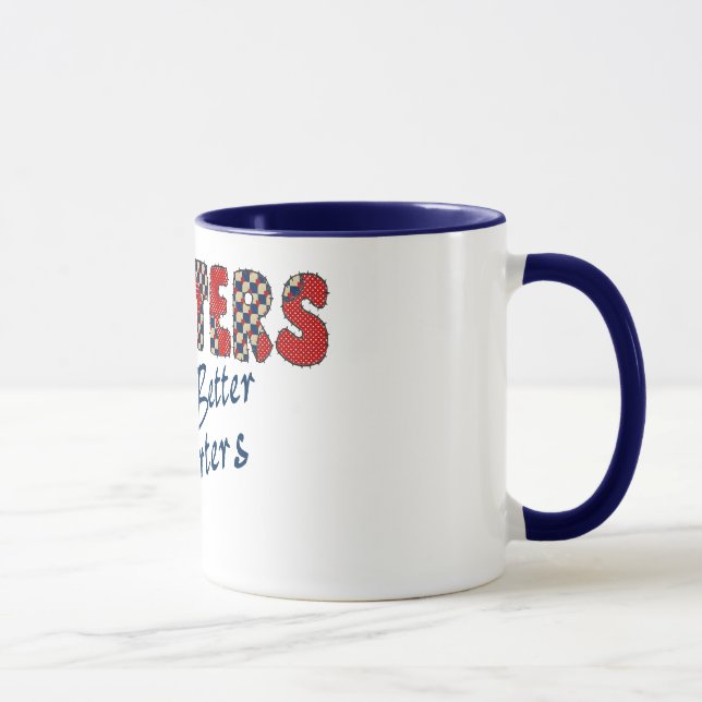 Tasse Consolation de Quilters (Droite)