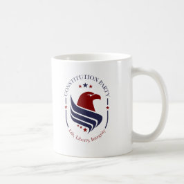 Tasse, Constitution Party, Adler, oval Kaffeetasse