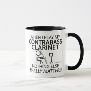 Tasse Contrabass Clarinet Rien D'Autre N'A D'Importance