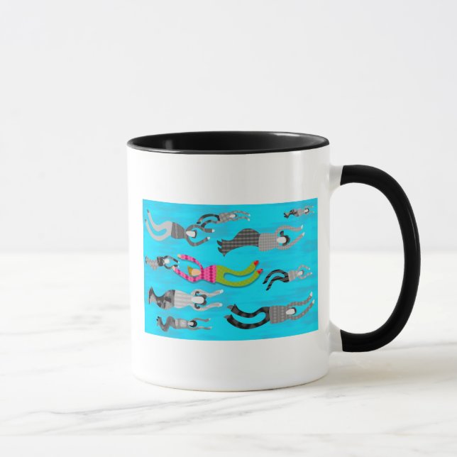 Tasse contre-le-écoulement (Droite)