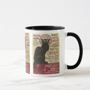 Tasse Conversation vintage Noir, Vente Hôtel Drouot Ste