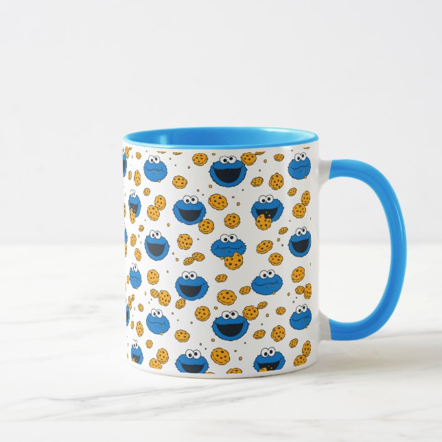 Tasse Cookie Monster | C est pour le Motif de cookies (Droite)