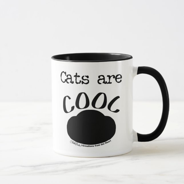 Tasse Cool Empreinte de patte (Droite)