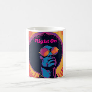 Tasse cool/Retro-Kaffee