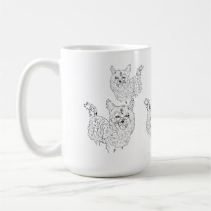 Tasse; Corgi Welpen Kaffeetasse