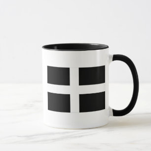 Tasse Cornwall - Cornish Flag / St. Piran's
