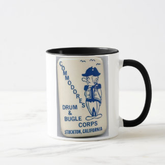 Tasse corps de tambour et de bugle de commodore de