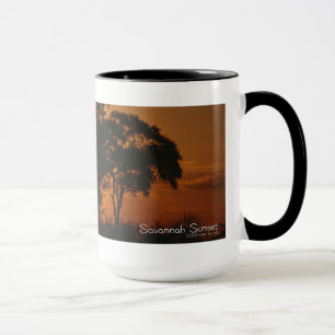 Tasse Coucher de soleil de Savannah
