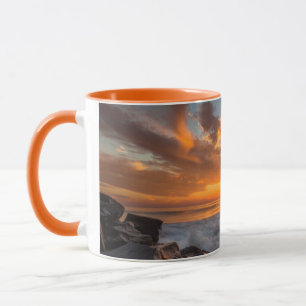 Tasse Coucher de soleil depuis la plage de Tamarach