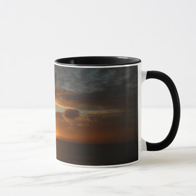 Tasse Coucher de soleil sur la mer II (Droite)