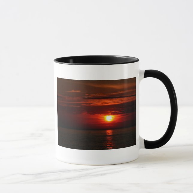 Tasse Coucher du soleil sur le lac (Droite)