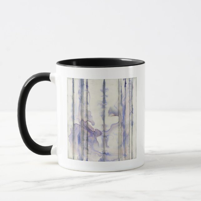 Tasse Couleur d'aquarelle Violet Free Expression (Gauche)