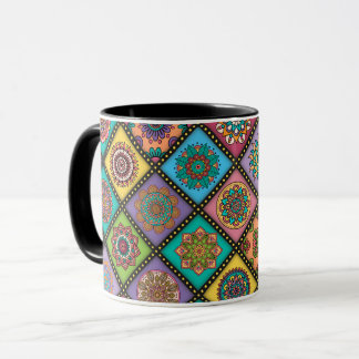 Tasse Couleur folle de Mandala