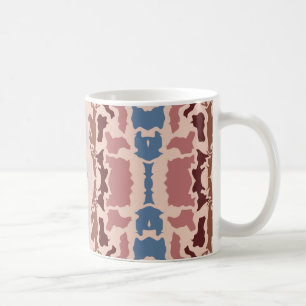 Tasse couleurs abstraites